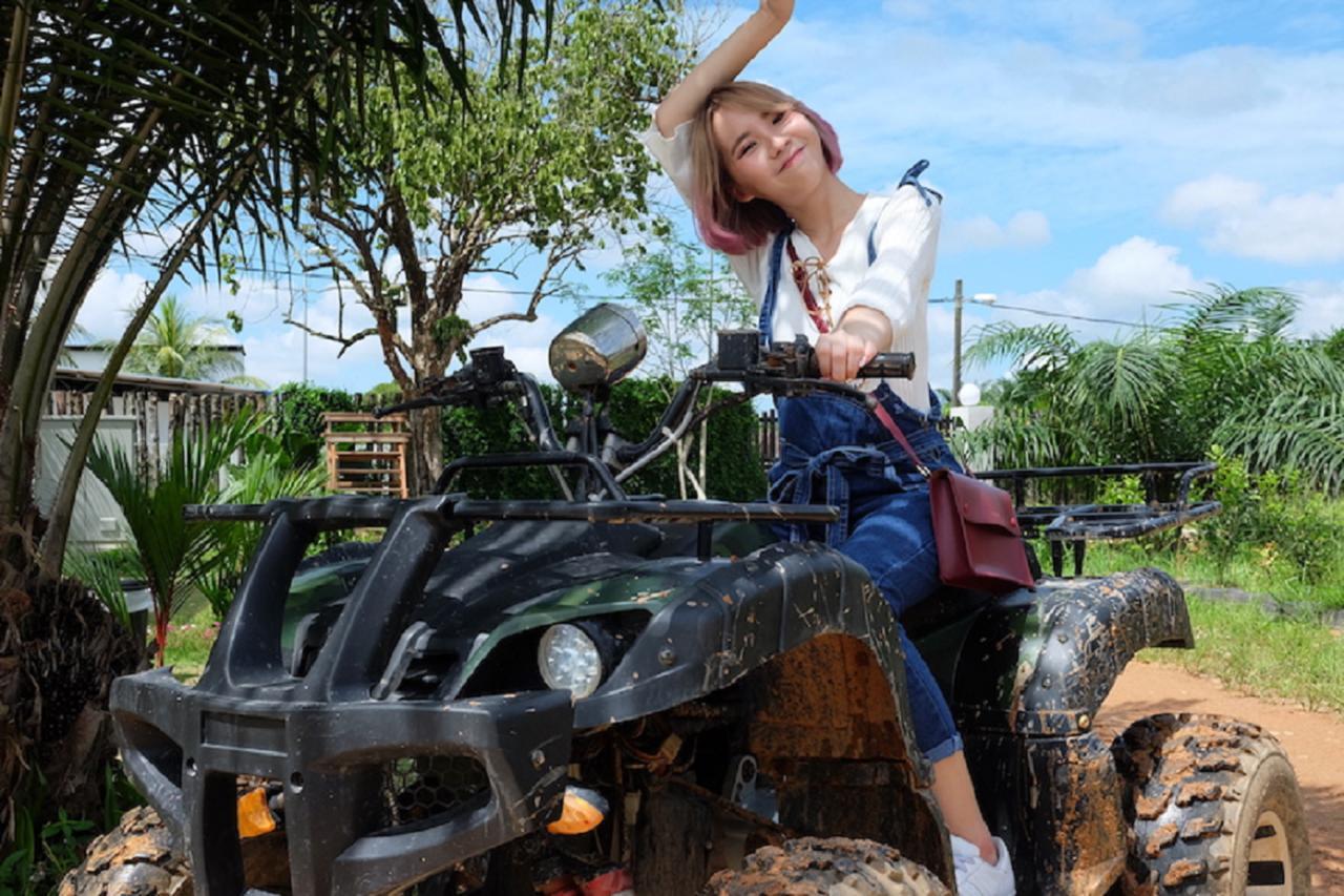 Sinar Eco Resort Kampong Bukit Panjang Buitenkant foto
